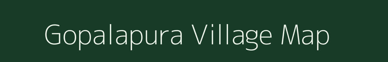 Gopalapura village map in Karnataka