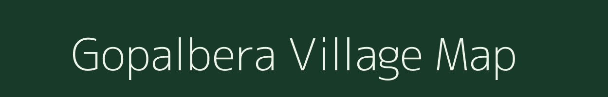 Gopalbera village map in West Bengal