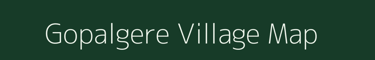 Gopalgere village map in West Bengal