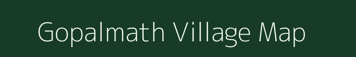 Gopalmath village map in West Bengal