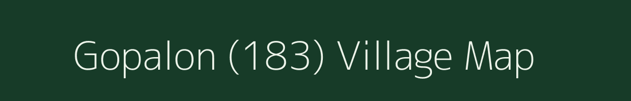 Gopalon (183) village map in Punjab