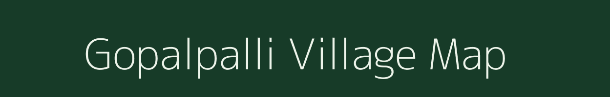 Gopalpalli village map in Odisha