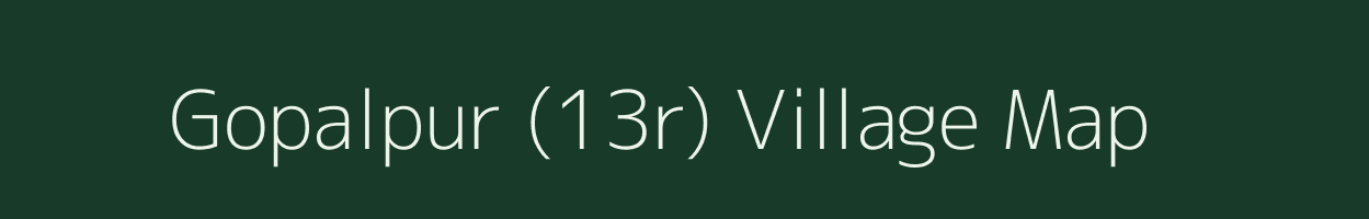Gopalpur (13r) village map in Haryana