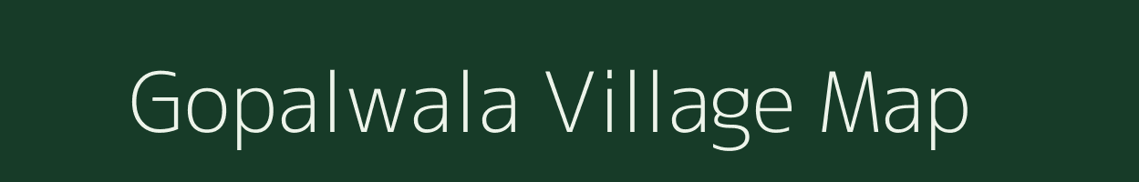 Gopalwala village map in Uttar Pradesh