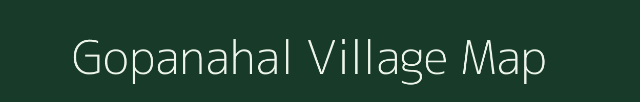 Gopanahal village map in Karnataka