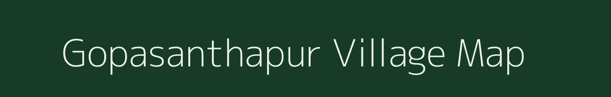 Gopasanthapur village map in Odisha
