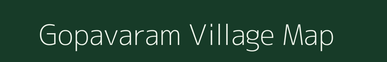 Gopavaram village map in Andhra Pradesh