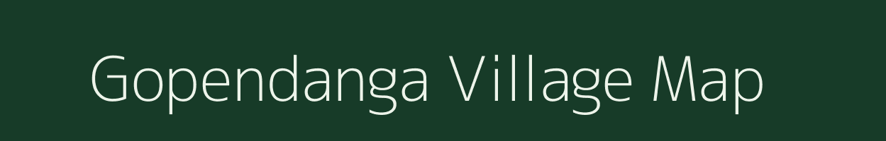 Gopendanga village map in West Bengal