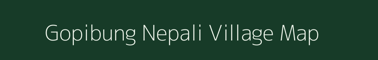 Gopibung Nepali village map in Manipur