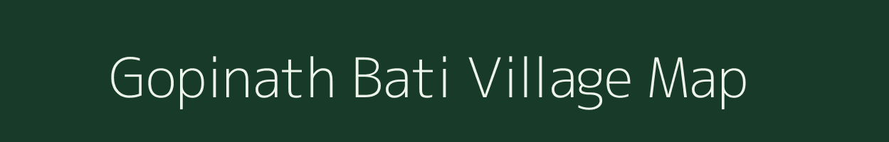Gopinath Bati village map in West Bengal