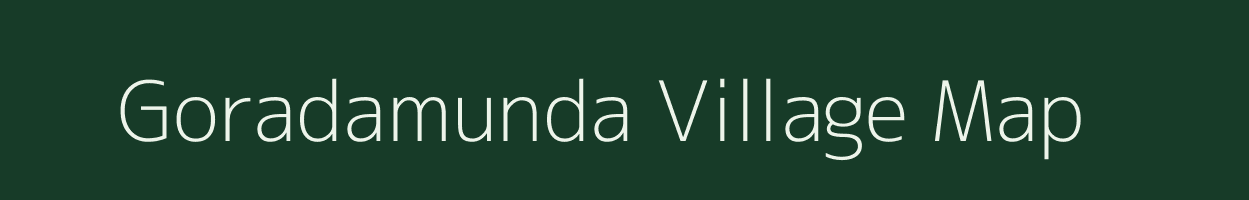 Goradamunda village map in Odisha
