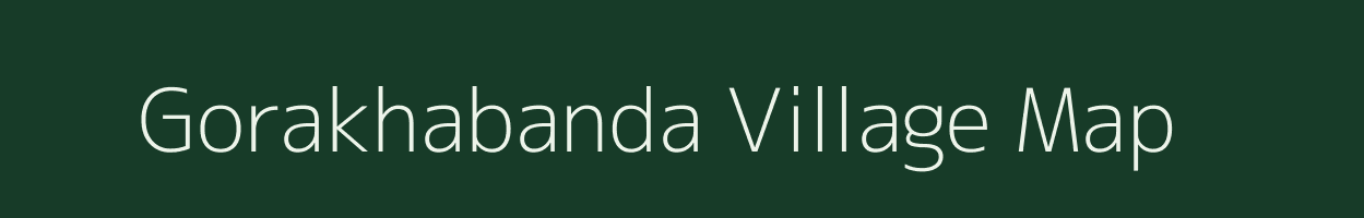 Gorakhabanda village map in Odisha