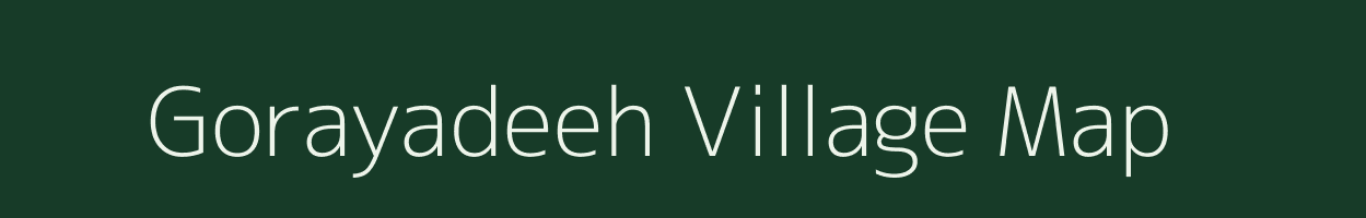 Gorayadeeh village map in Uttar Pradesh