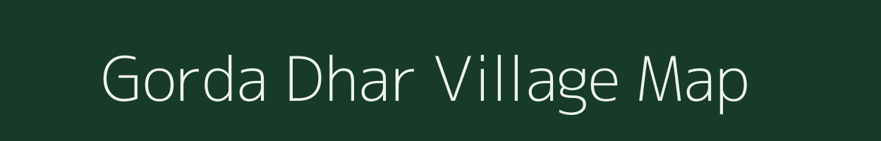 Gorda Dhar village map in Uttar Pradesh