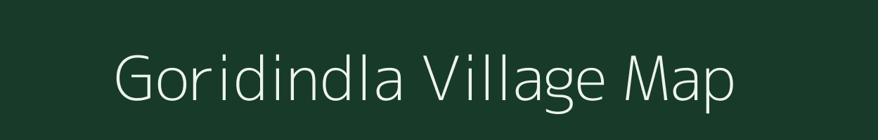 Goridindla village map in Andhra Pradesh