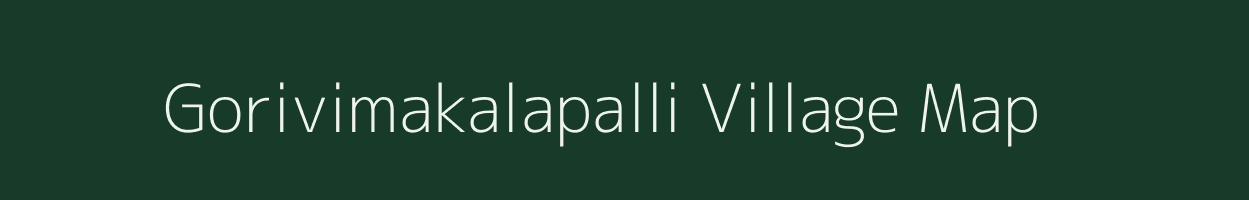 Gorivimakalapalli village map in Karnataka