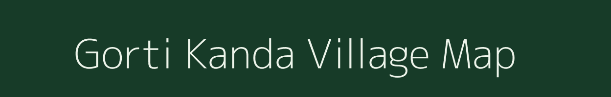 Gorti Kanda village map in Uttarakhand