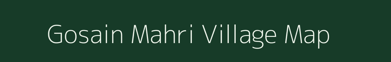 Gosain Mahri village map in Jharkhand