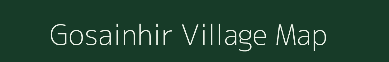 Gosainhir village map in West Bengal
