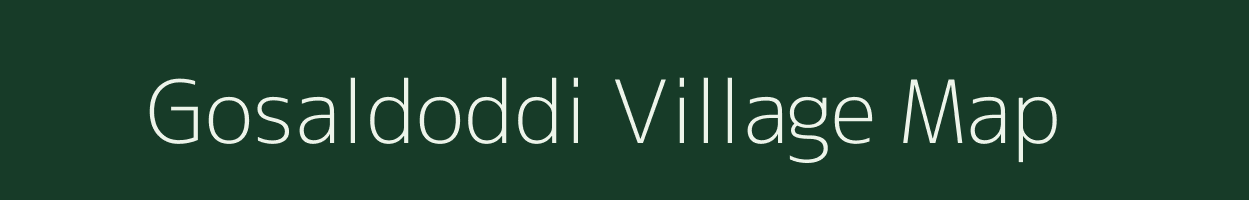 Gosaldoddi village map in Karnataka