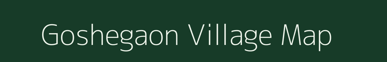 Goshegaon village map in Maharashtra