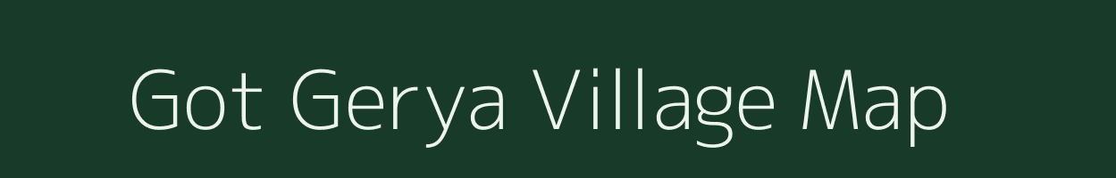 Got Gerya village map in West Bengal