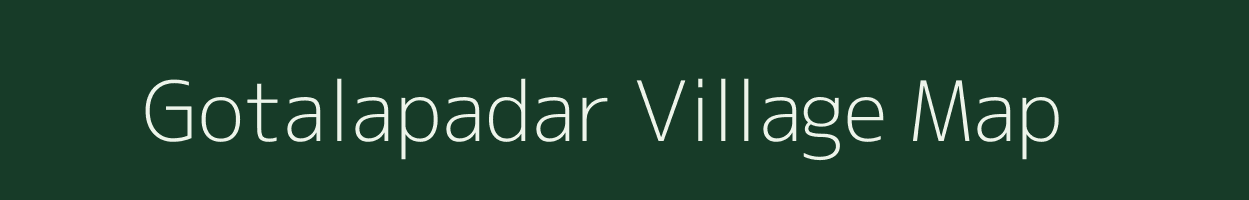 Gotalapadar village map in Odisha