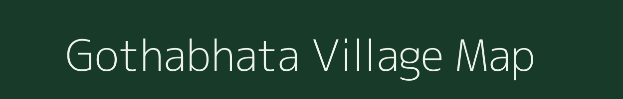 Gothabhata village map in Odisha