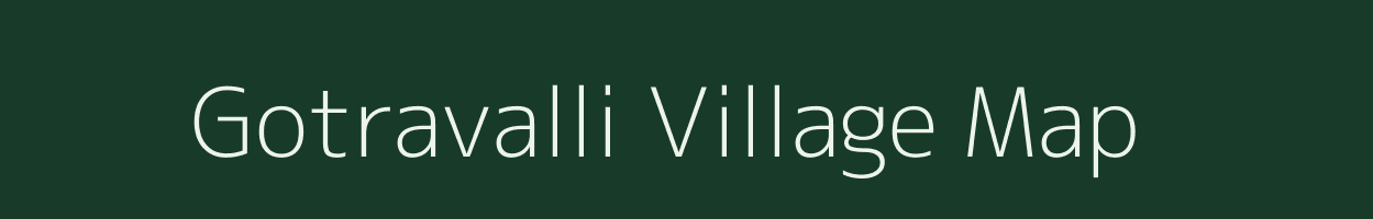 Gotravalli village map in Karnataka