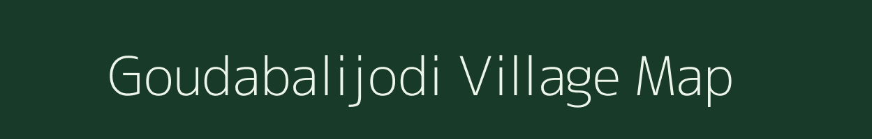 Goudabalijodi village map in Odisha