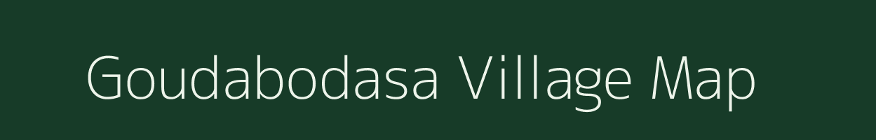 Goudabodasa village map in Odisha