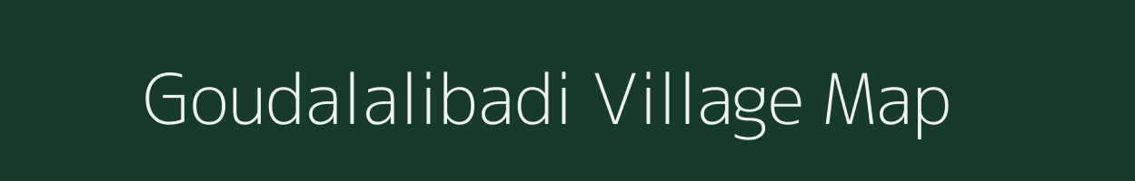 Goudalalibadi village map in Odisha