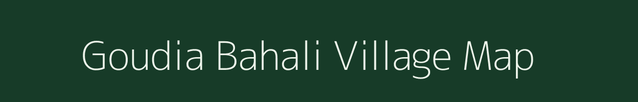 Goudia Bahali village map in Odisha