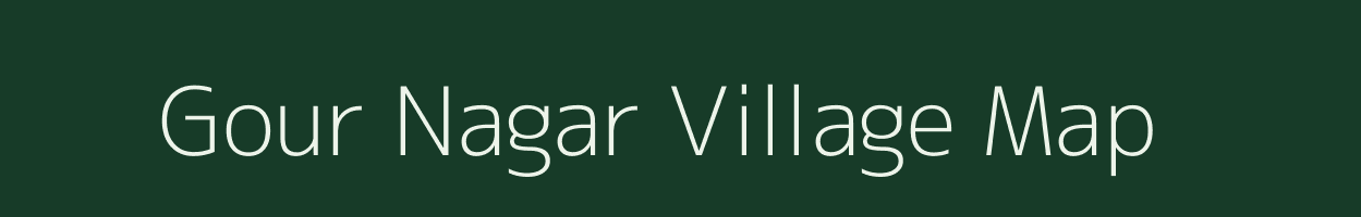Gour Nagar village map in West Bengal