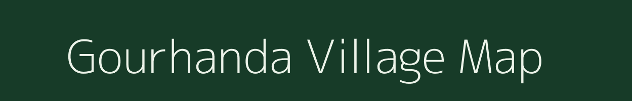 Gourhanda village map in West Bengal