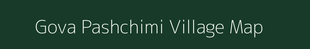 Gova Pashchimi village map in Madhya Pradesh