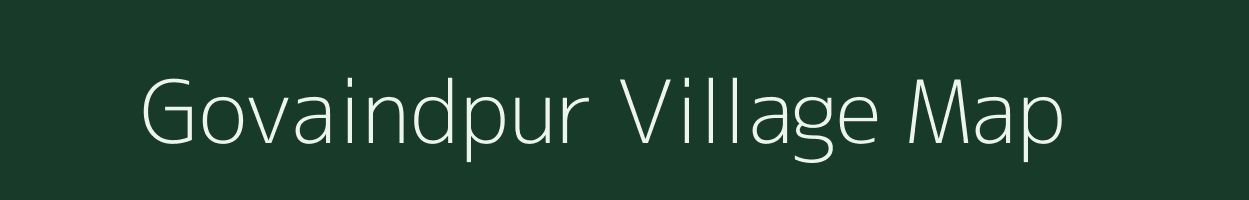 Govaindpur village map in Uttar Pradesh