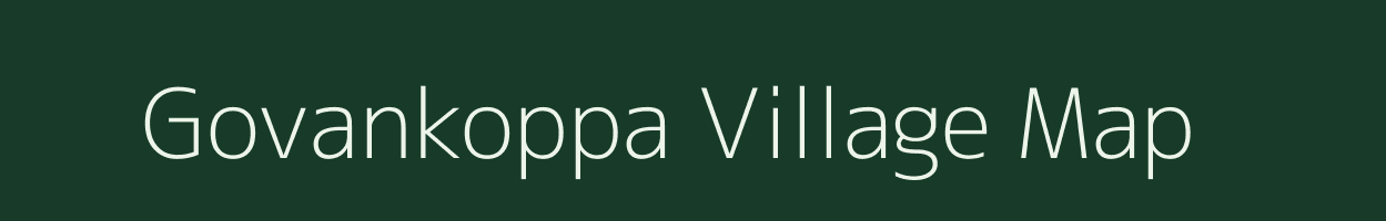 Govankoppa village map in Karnataka