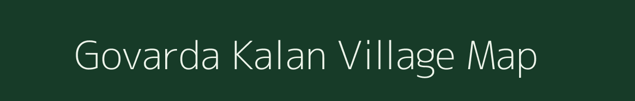 Govarda Kalan village map in Madhya Pradesh