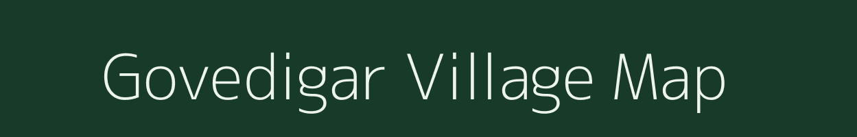 Govedigar village map in Maharashtra