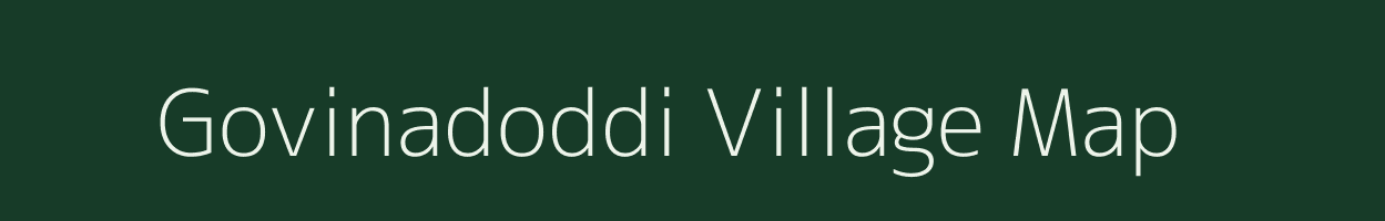 Govinadoddi village map in Karnataka