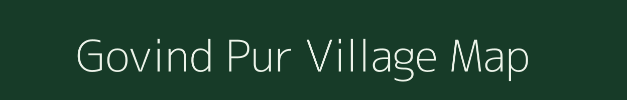 Govind Pur village map in Uttar Pradesh