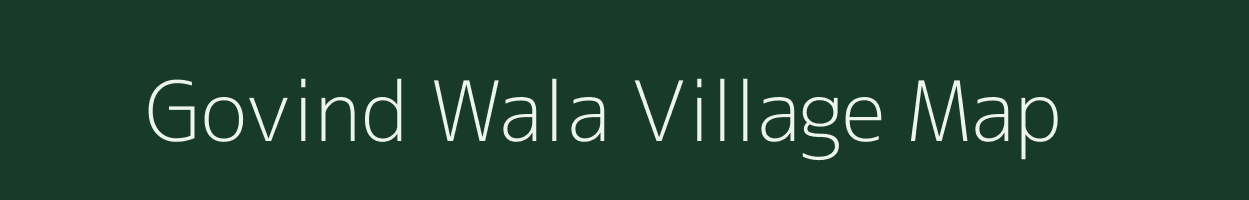 Govind Wala village map in Uttarakhand