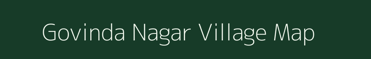 Govinda Nagar village map in Andaman & Nicobar Islands