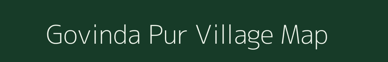Govinda Pur village map in Uttar Pradesh