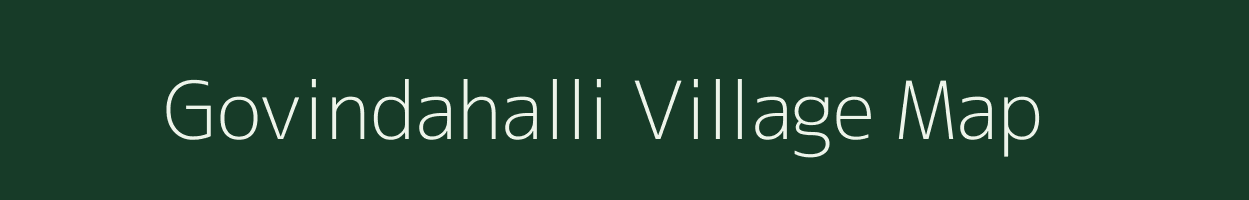 Govindahalli village map in Andhra Pradesh