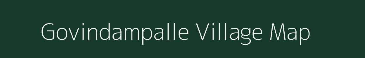 Govindampalle village map in Andhra Pradesh