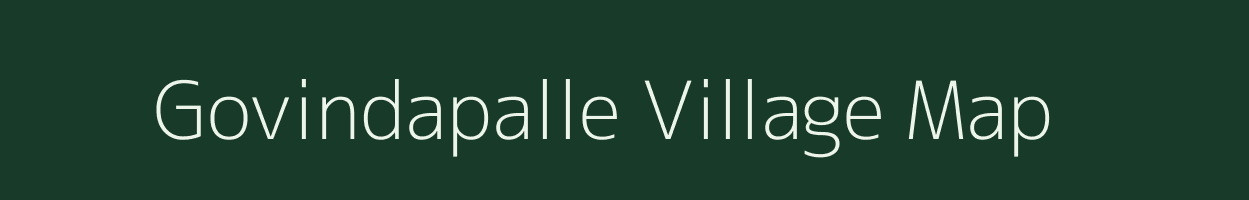 Govindapalle village map in Andhra Pradesh