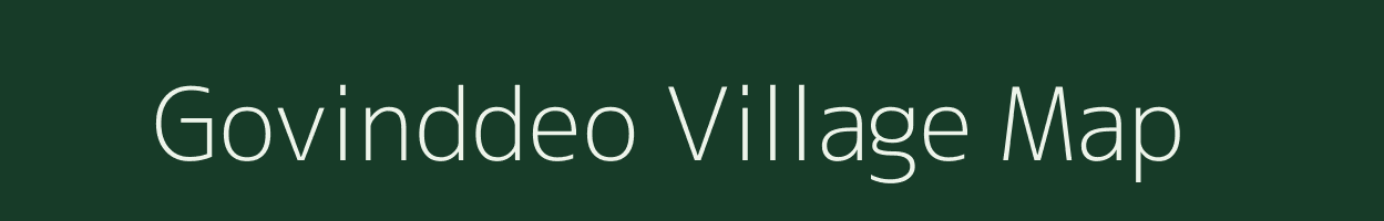 Govinddeo village map in Rajasthan