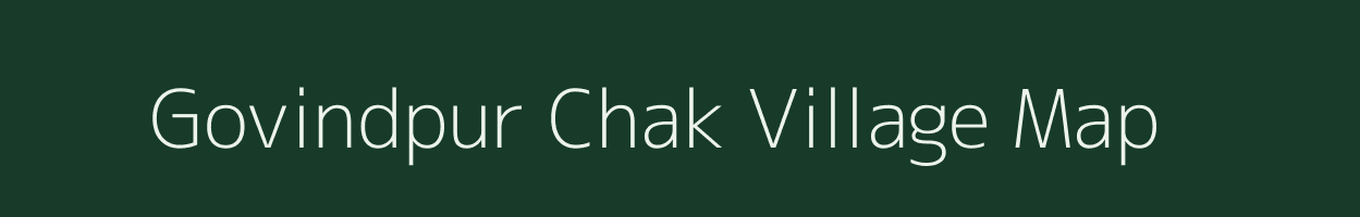 Govindpur Chak village map in Maharashtra
